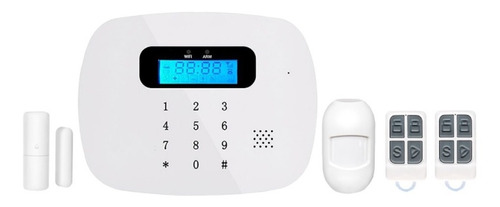 Kit Alarma Wifi Smart Inalámbrica 24 Zonas Ficatto Tuya