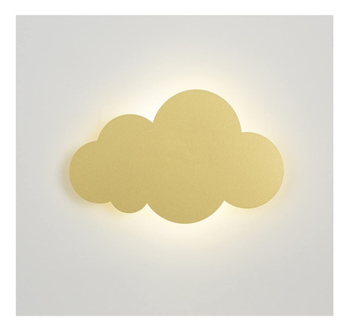 Rofei Lampara Pared Led Colorida Habitacion Nube Luz Nordica