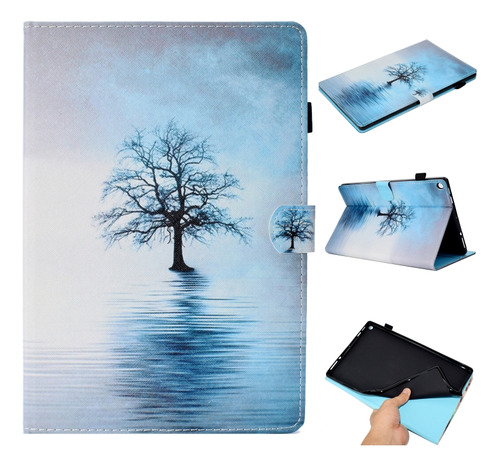 Funda De Piel Para Kindle Fire Hd 10 2015