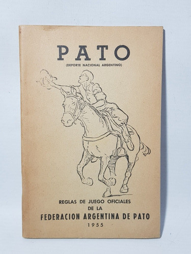 Antiguo Catálogo Pato Deporte Nacional Arg Esso Mag 58573