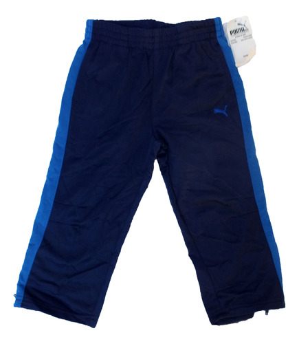 Calça Moletom Infantil Criança 24m Azul P/m B6848