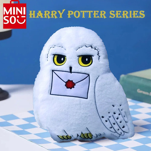 Lindo Muñeco De Peluche Hedwig De Harry Potter De Miniso