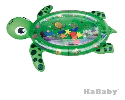 Tapete De Água Inflável Divertido Tartaruga Kababy 16021t