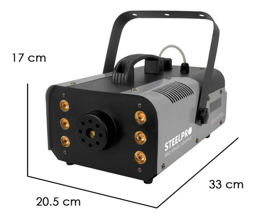 Camara De Humo Steelpro Led Rgb + Protect-4000 Liquido Sani