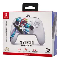 Comprar Mando Enhanced Wired Controller Powera Metroid Dread Switch