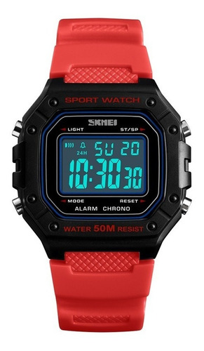 Reloj Skmei Hora Digital Para Hombre Sumergible + Envio