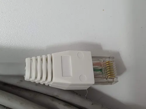Cable Red Ethernet Utp Cat6 Ficha Furukawa Capuchon 3.3m (Usado)