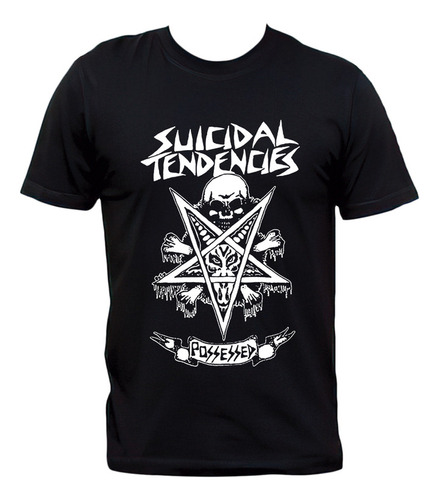 Remera Suicidal Tendencies Possessed Hardcore Punk