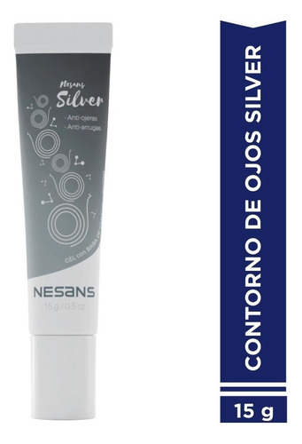 Contorno De Ojos Ozono Nesans Silver + 45 Años 15 G