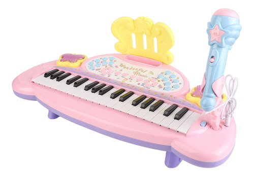 Teclado De Piano Para Música Digital Para Niños, Portátil, E