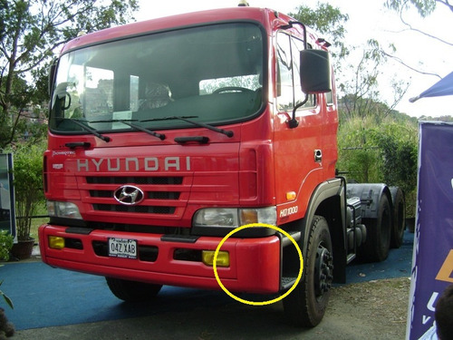 Imagen 3 de 3 de Puntera / Esquinera Izq Bomper / Parachoque Hyundai Hd 1000