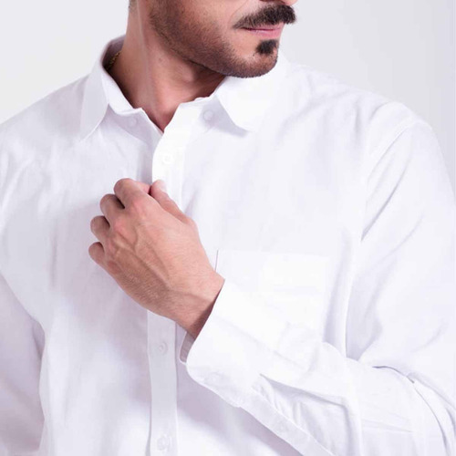 Camisa Alberto Regular Fit Caballero En Algodón 100%