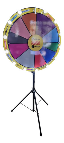 Ruleta Iluminada De La Fortuna - Juego Divertido Rrdf