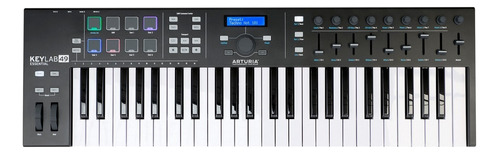 Teclado controlador MIDI Arturia KeyLab Essential 49 Black 49 teclas