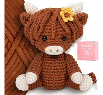 Comprar Kit De Crochet Para Principiantes Con Tutorial Y Hilo Cinta