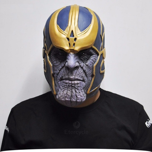 Máscara De Thanos De Avengers, Látex 