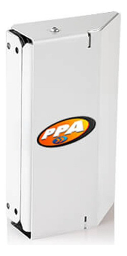 Fechadura Eletroima Ppa P100 12v Com Kit De Fixação E Sensor Cor Branco