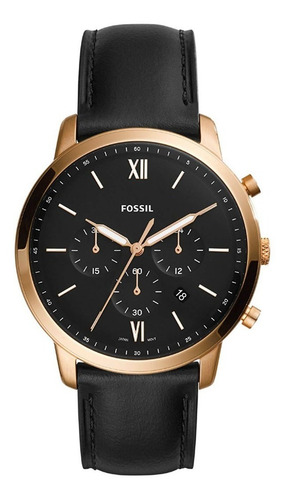 Reloj Fossil Neutra Fs5381 En Stock Original Nuevo En Caja