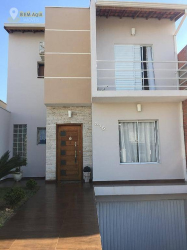 Imagem 1 de 29 de Casa À Venda, 221 M² Por R$ 690.000,00 - Condomínio Ilha Das Águas - Salto/sp - Ca0980