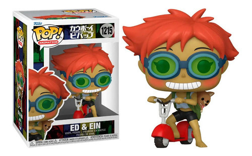 Animação Funko Pop Cowboy Bebop Ed And Ein 1215