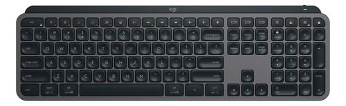 Teclado Sem Fio Logitech Mx Keys S Bluetooth Ou Usb Cinza