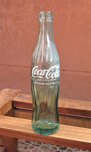 Botella Antigua Coca Cola 1973 Logo En Una Sola Cara (c85) (Usado)