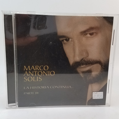 Marco Antonio Solis - La Historia Continua 3 - Cd - Ex 