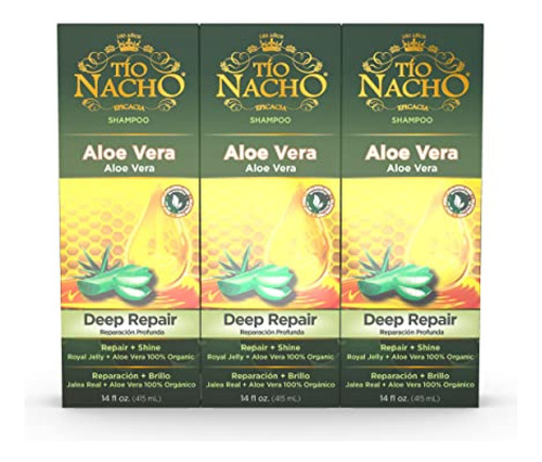 Shampoo Tio Nacho  Tio Nacho Champú De Aloe Vera Paquete Eco