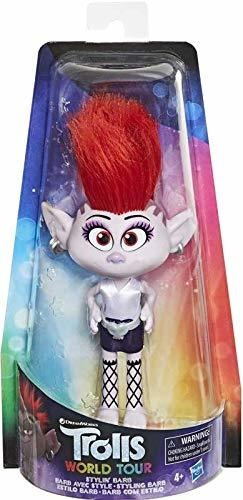 Dreamworks Trolls World Tour Stylin' Barb Muñeca De Moda