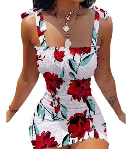 Vestido De Camisa La Cintura Halter Bustier De Las Mujer [u]