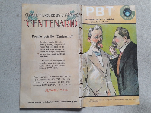 Revista Pbt Nº 374 - Año 9 Enero 1912 Mar Del Plata Rosario