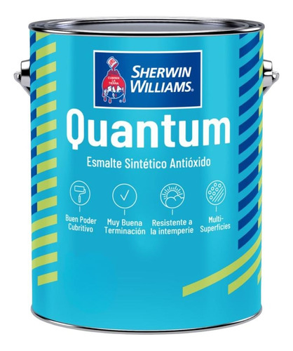 Esmalte Antioxido Brillante Quantum  Blanco 1 Litro