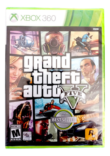 Gta Grand Theft Auto 5 Xbox 360 Nuevo