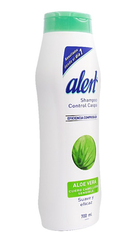 Alert Shampoo Control De Caspa Aloe 700ml