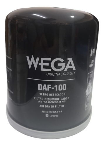 Filtro Desecador-desumidificador Para Mb, Scania, Fiat Iveco