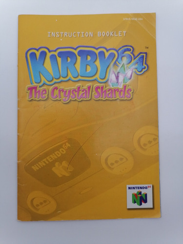 Kirby 64 The Crystal Shards Nintendo 64 Manual Instructivo