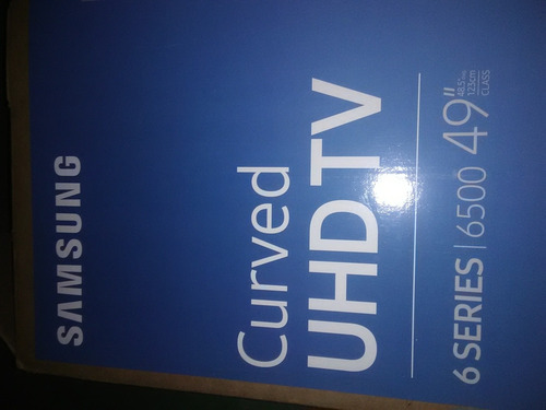 Imagen 2 de 4 de Smart Tv Samsung Curved, De 49 Pulgadas Seríe 6
