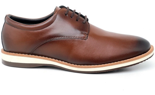 Sapato Casual Masculino Oxford Derby Confortável Moderno