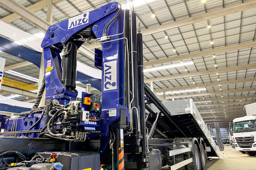 Caminhão Mercedes-benz Atego 2730 Guindaste E Plataforma