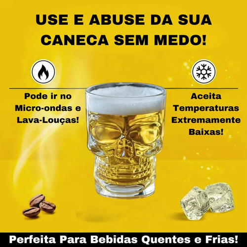 Juego De 4 Jarras De Cerveza De 400 Ml Con Asa, Ideales Para
