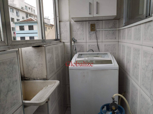 Imagem 8 de 19 de Apartamento Com 2 Dormitórios À Venda, 76 M² Por R$ 250.000,00 - Itararé - São Vicente/sp - Ap0819