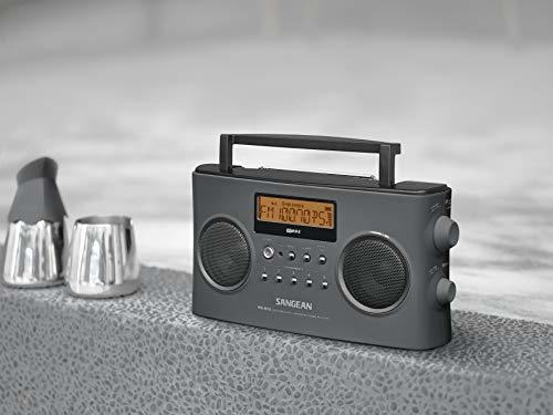 Receptor Rds Estéreo Digital Portátil Sangean Pr-d15 Gris