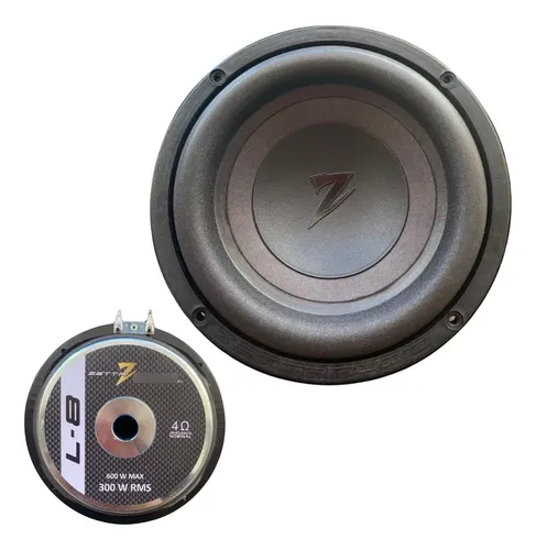 Unidade Subwoofer Zetta L-8 300wrms 4ohms 8 Polegadas | MercadoLivre