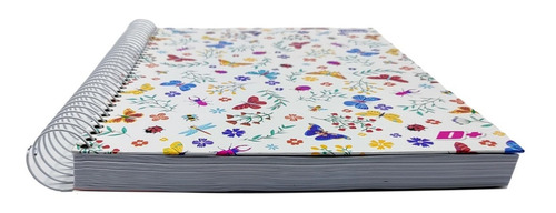 Caderno Tilibra Capa Dura Univ. D+ Fem. 200 Fls 10 Matérias