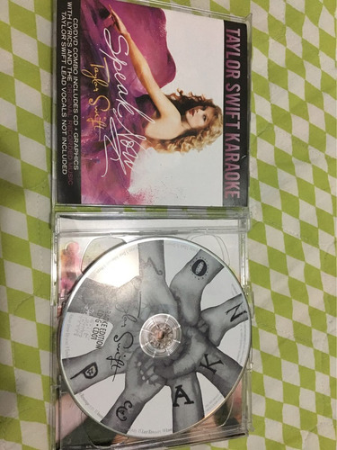 Cd + Dvd Taylor Swift Speak Now Karaoke