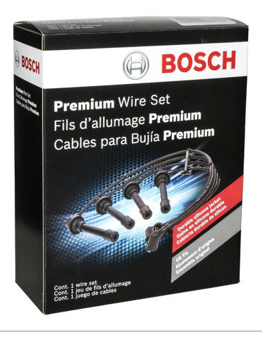 Cables Bujias Ford Fiesta L4 1.3 2000 Bosch