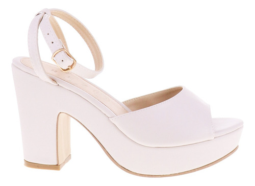 Zapatos De Tacón Punta Abierta Tiras Delgadas Moda Dama Aona