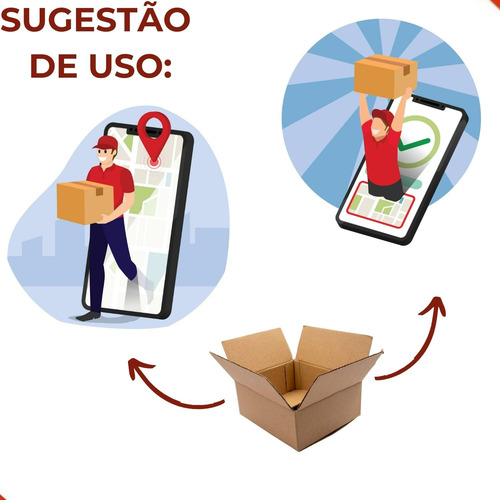 Kit Com 10 Caixa De Papelão Maleta 19x16x07 - Mercado Envios