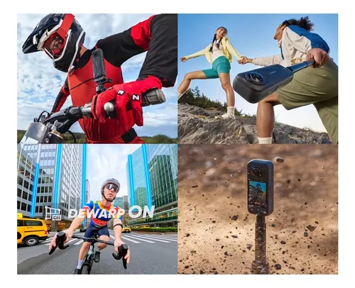 Cámara Deportiva Insta360 X5+ 128gb + Selfie Stick Invisible