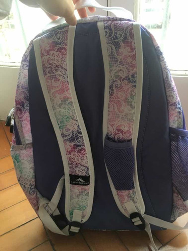 Mochila High Sierra Violeta Y Rosa